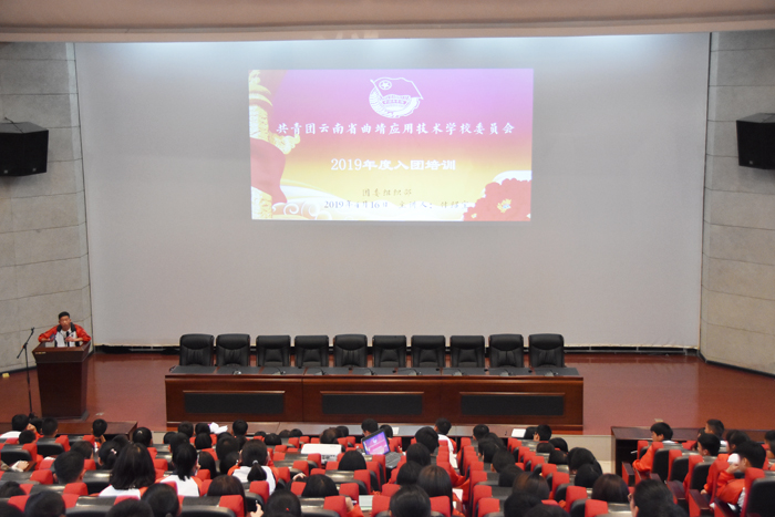 学校组织开展2019年入团积极分子团课培训