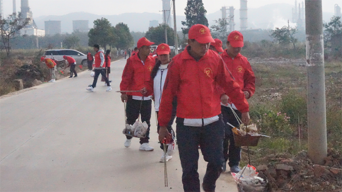 学校志愿者服务队再行动