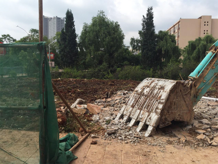 学校污水站建设项目正式开工