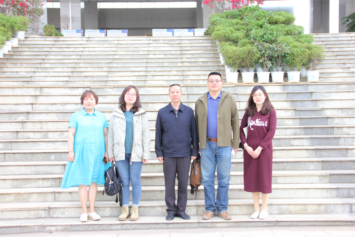 江苏省两所兄弟院校领导到我校考察交流