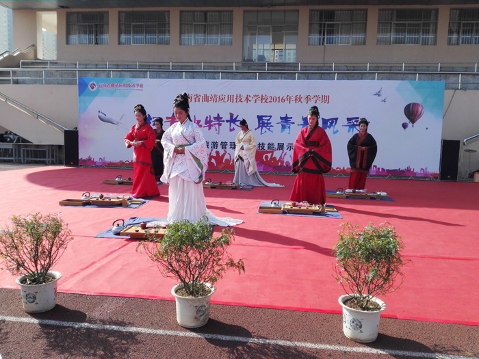 我校举行学生专业技能展示比赛