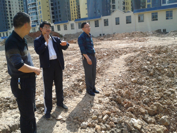 公租房及二号实训楼工程建设如期进行