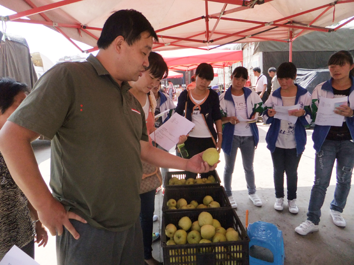 经贸教研室组织学生开展社会实践活动