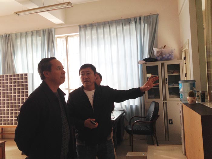 到曲靖农校参观学习示范校建设经验