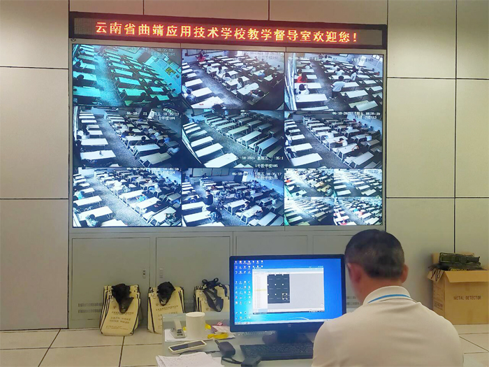 学校全面开展期末考试重点督察工作